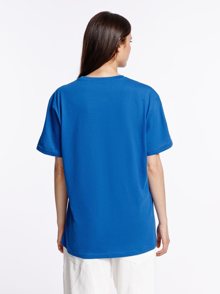 Футболка унисекс Streetwise, ярко-синяя — изображение 11