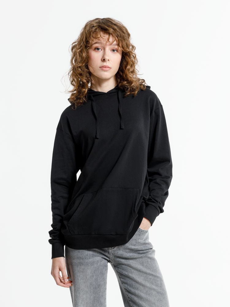 Худи унисекс Westray, черное — изображение 8