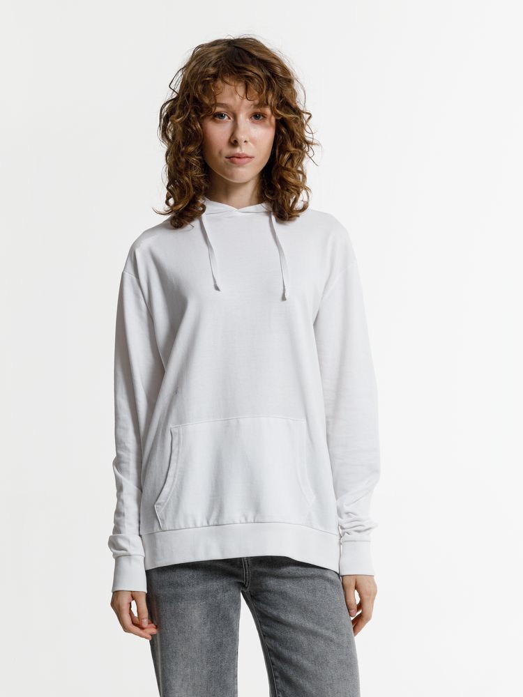 Худи унисекс Westray, белое — изображение 13