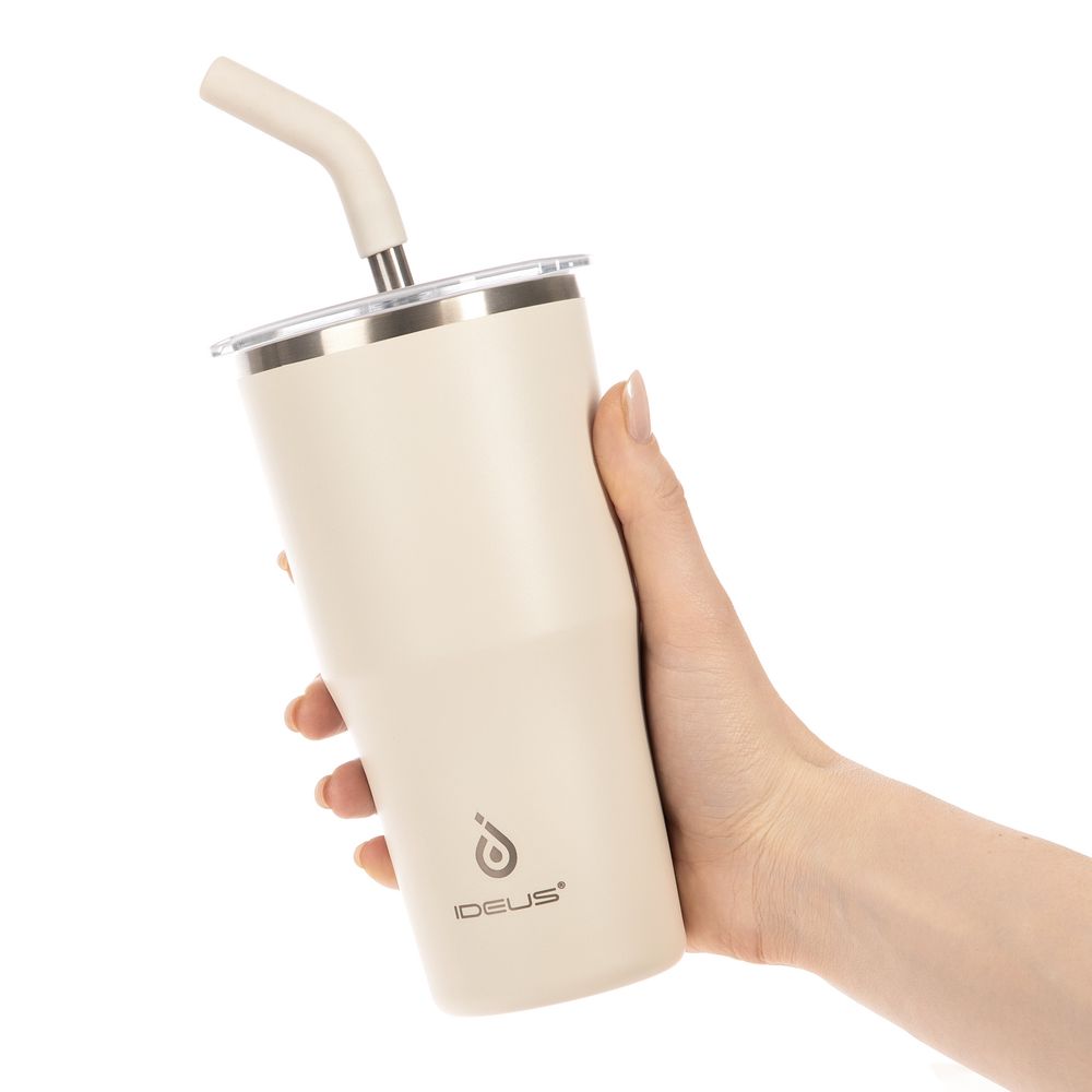 Термостакан Sapporo М, белый (молочный) — изображение 9