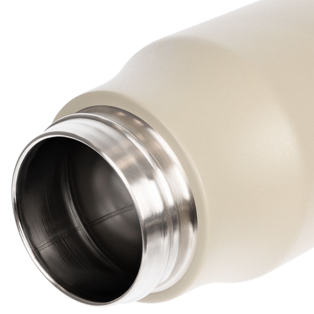 Термобутылка Tateyama, серо-бежевая — изображение 6