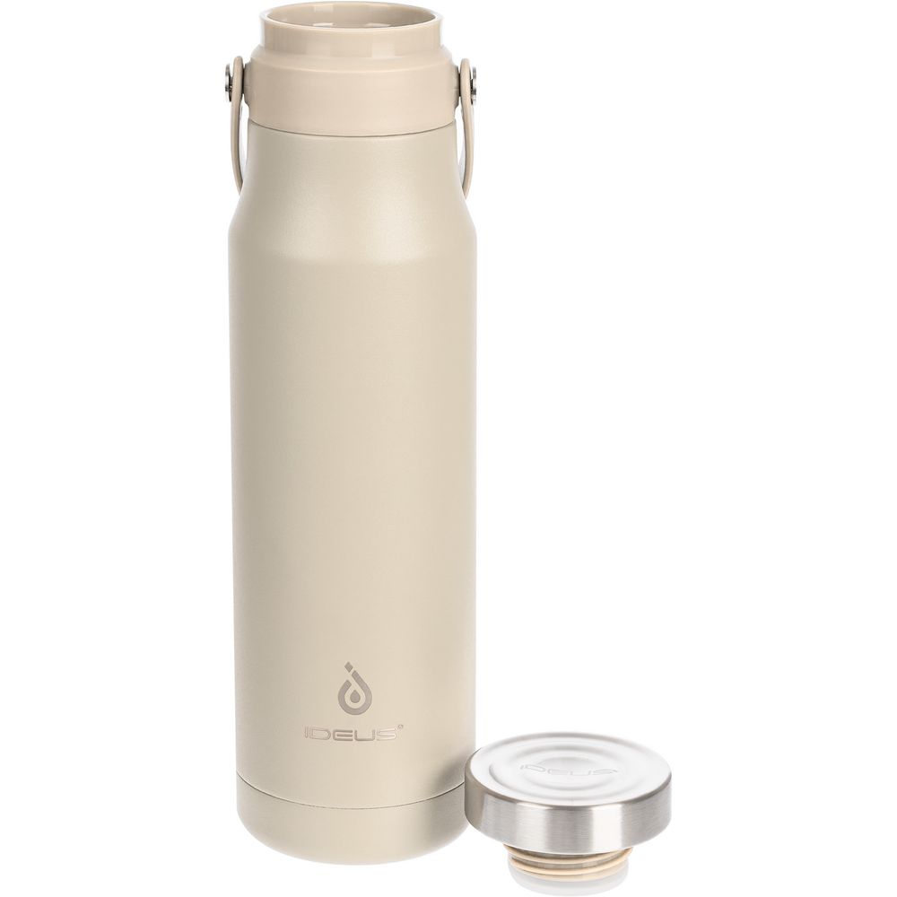 Термобутылка Tateyama, серо-бежевая — изображение 2