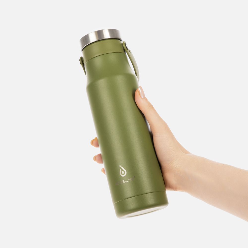 Термобутылка Tateyama, зеленая — изображение 8