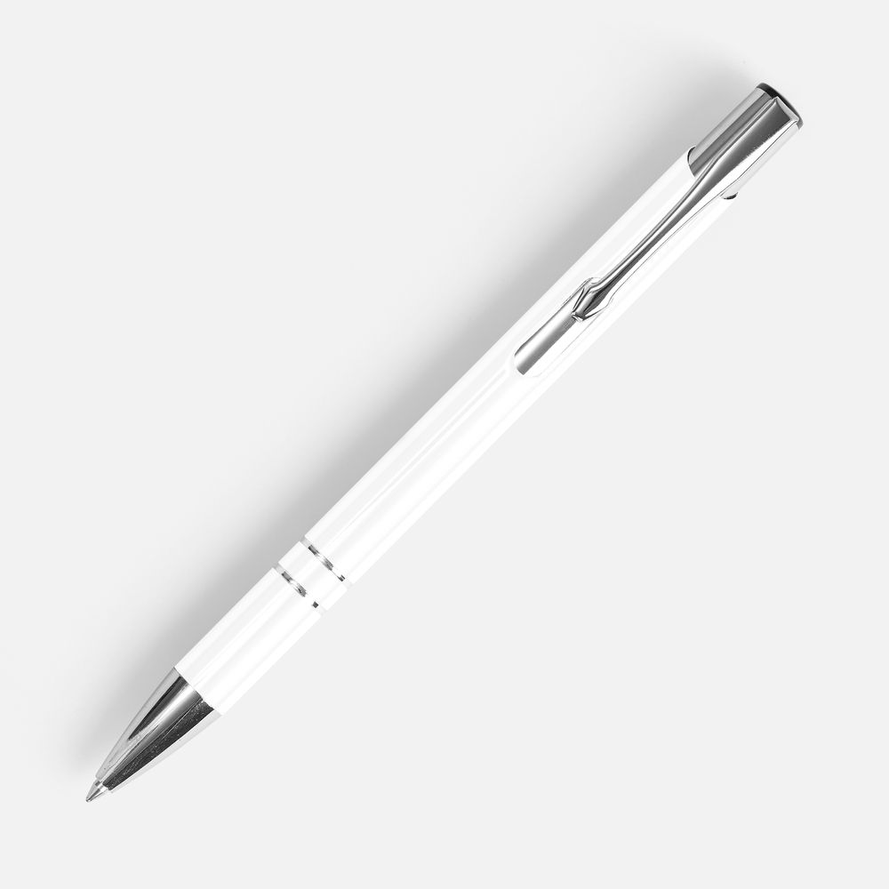 Ручка шариковая Keskus, белая — изображение 2