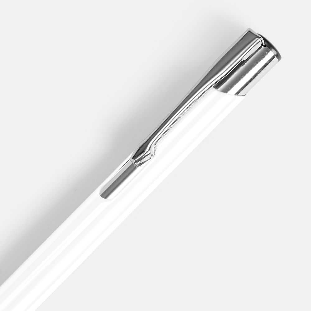 Ручка шариковая Keskus, белая — изображение 3