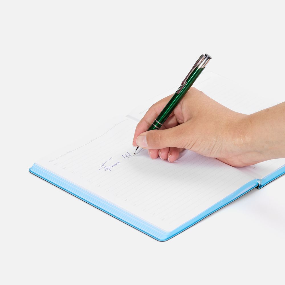 Ручка шариковая Keskus, зеленая — изображение 5