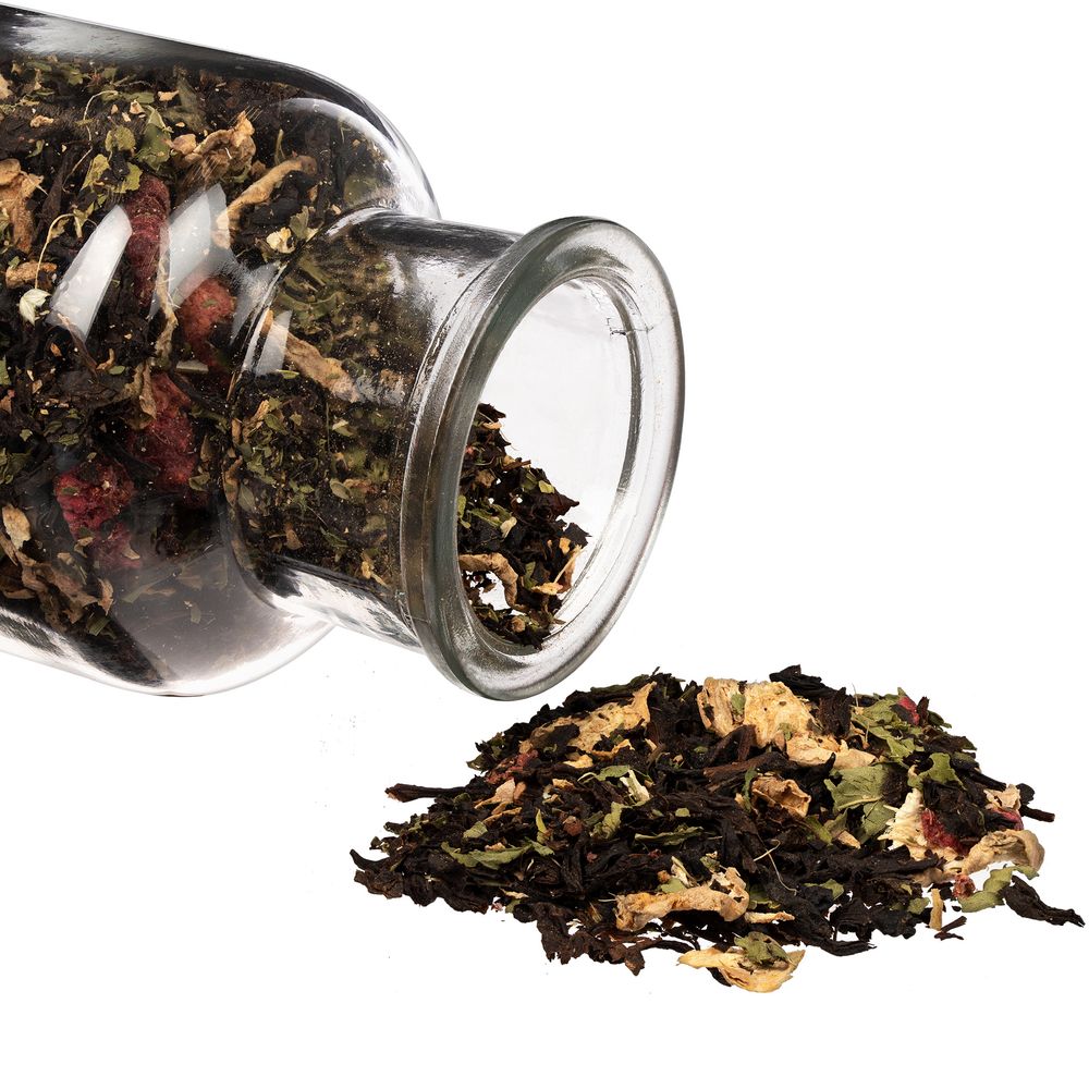 Чай «Сокочай», мини, черный с соком имбиря, малиной и мятой — изображение 2