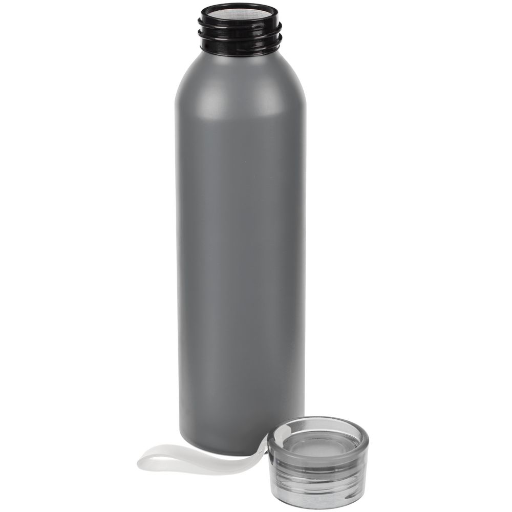 Бутылка для воды Brooke, матовая серая — изображение 2