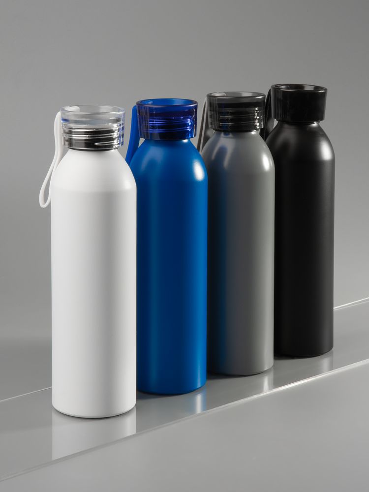 Бутылка для воды Brooke, матовая серая — изображение 10