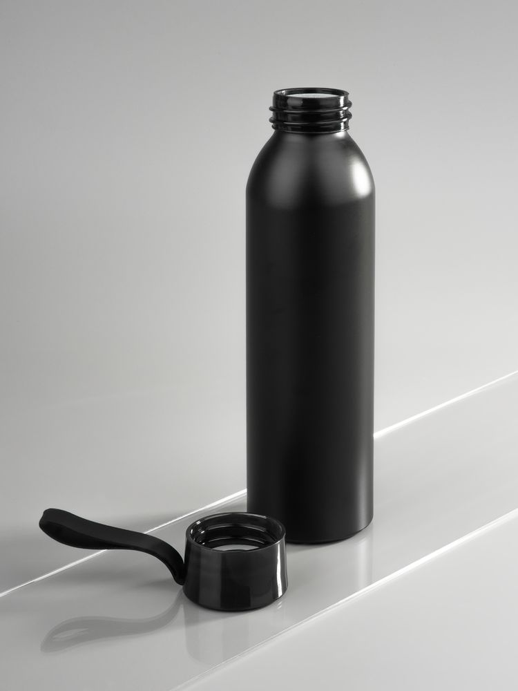 Бутылка для воды Brooke, матовая черная — изображение 8