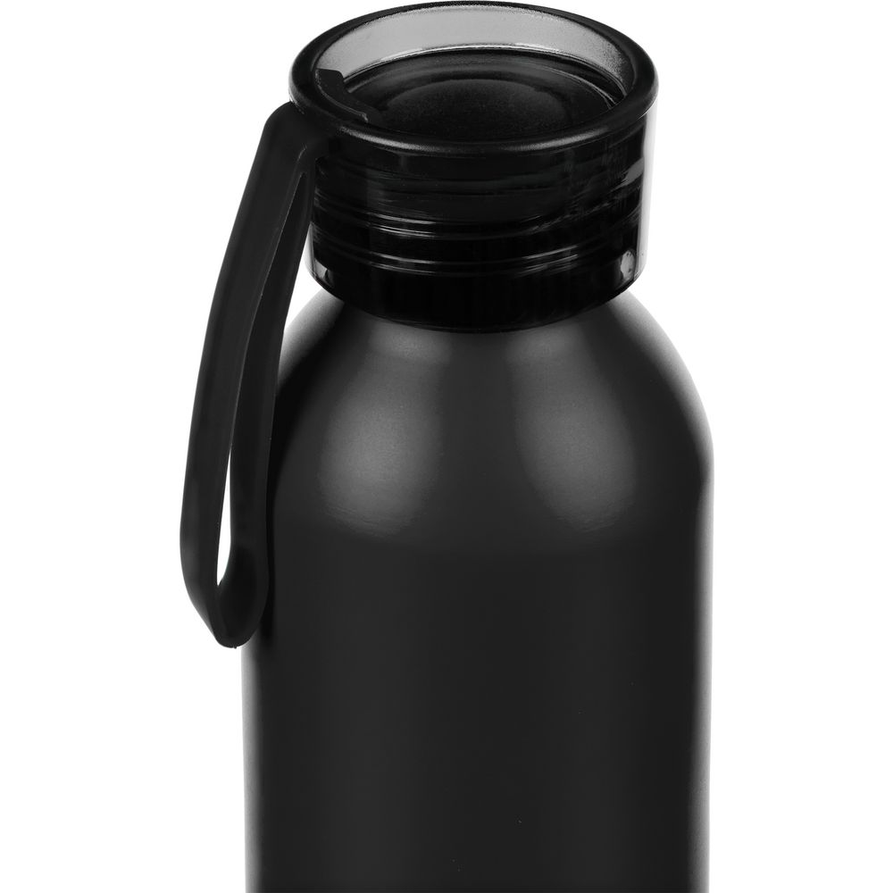 Бутылка для воды Brooke, матовая черная — изображение 3