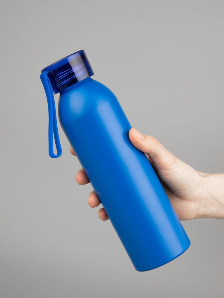 Бутылка для воды Brooke, матовая синяя — изображение 8