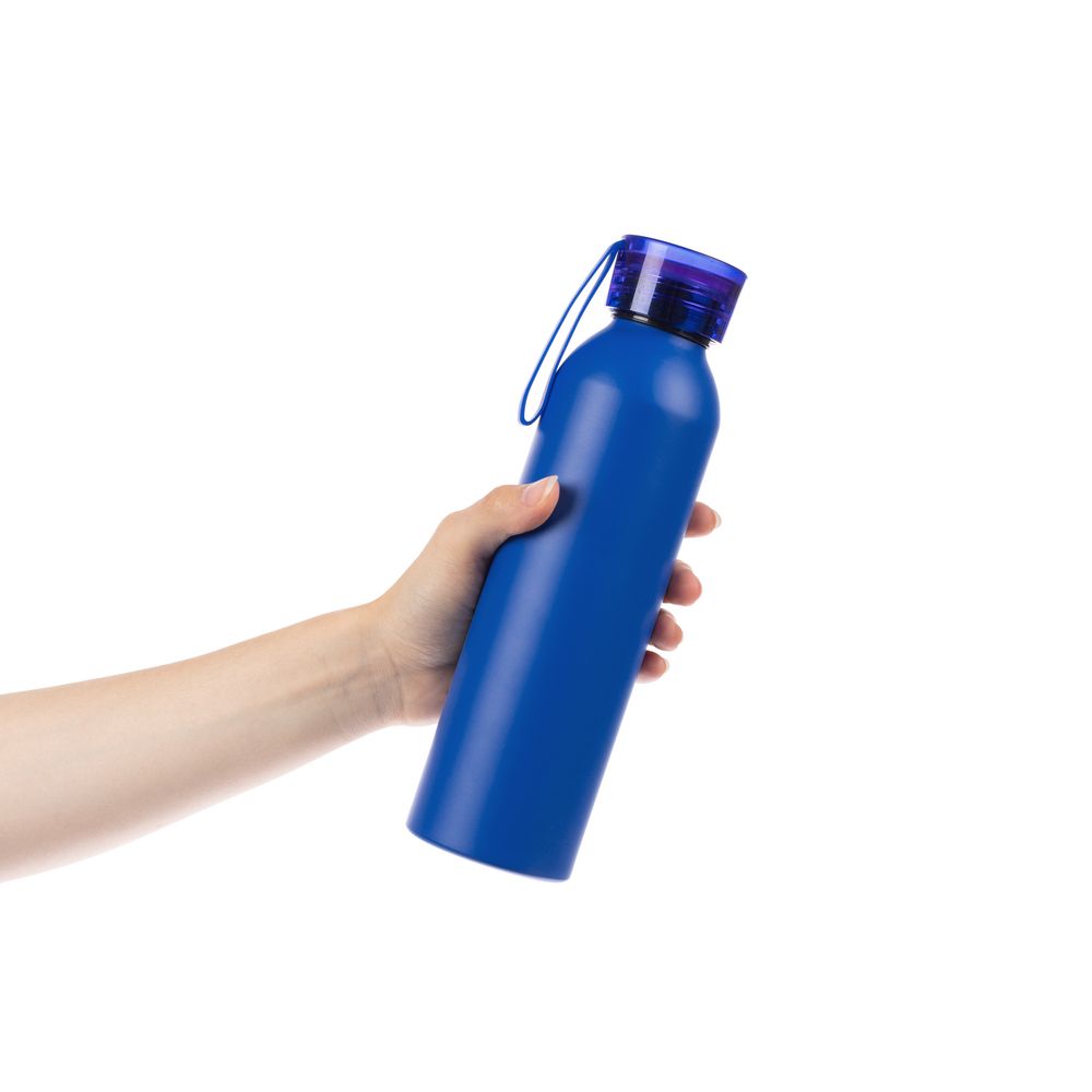 Бутылка для воды Brooke, матовая синяя — изображение 4