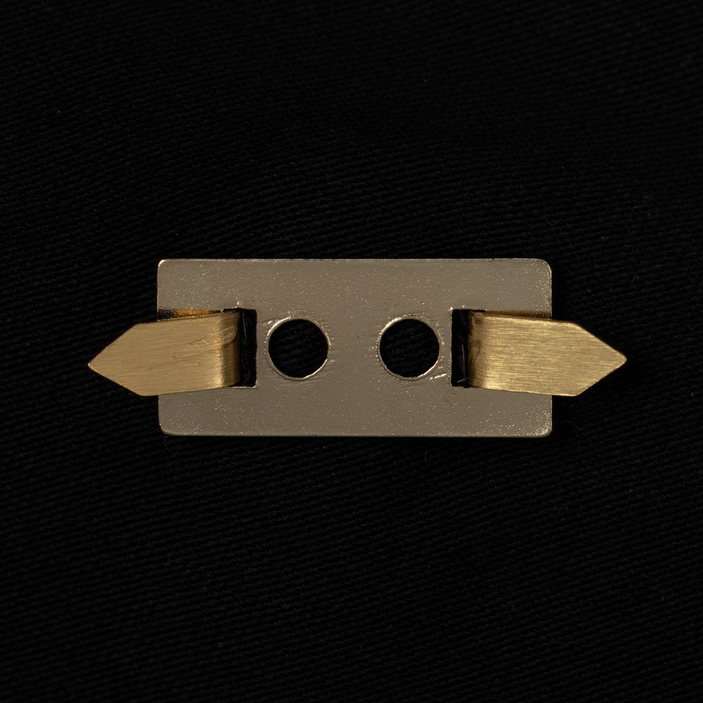 Шильдик «Счастливый клевер», золотистый — изображение 6