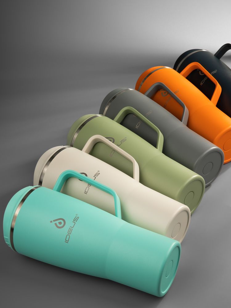 Термостакан Kasumigaoka, белый (молочный) — изображение 14