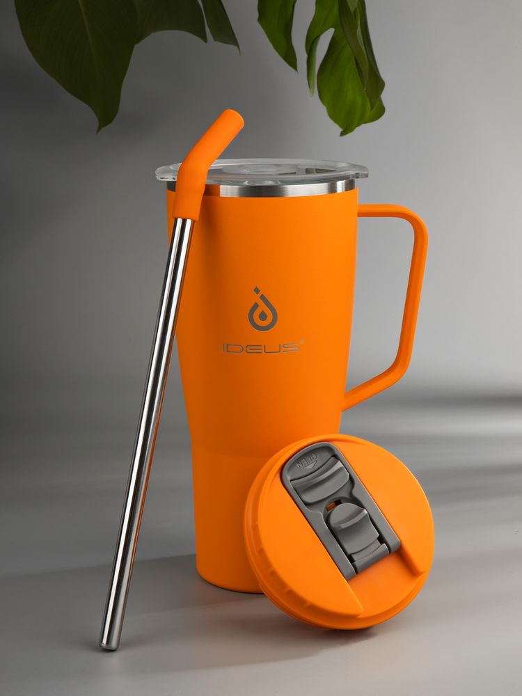 Термостакан Kasumigaoka, оранжевый — изображение 12