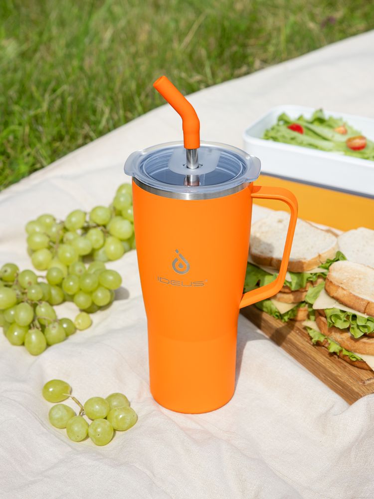 Термостакан Kasumigaoka, оранжевый — изображение 15