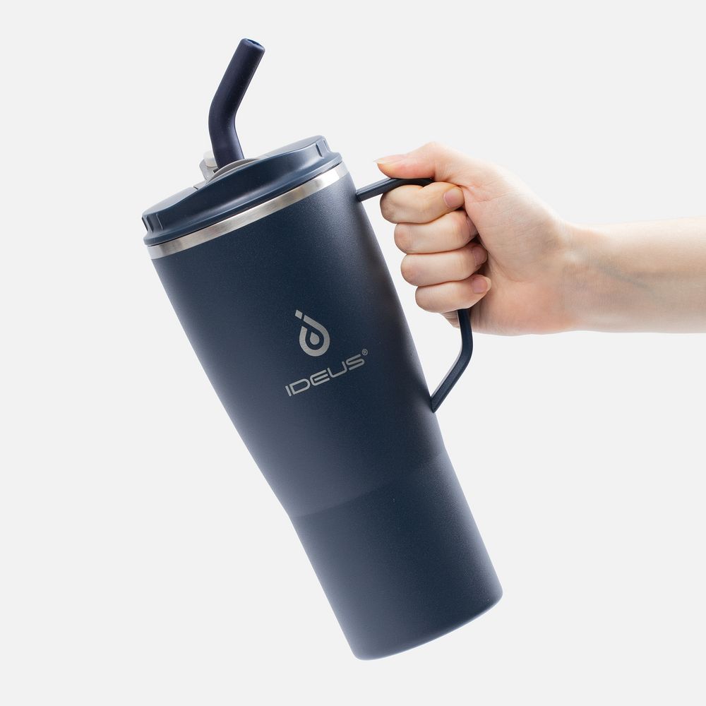 Термостакан Kasumigaoka, темно-синий — изображение 10