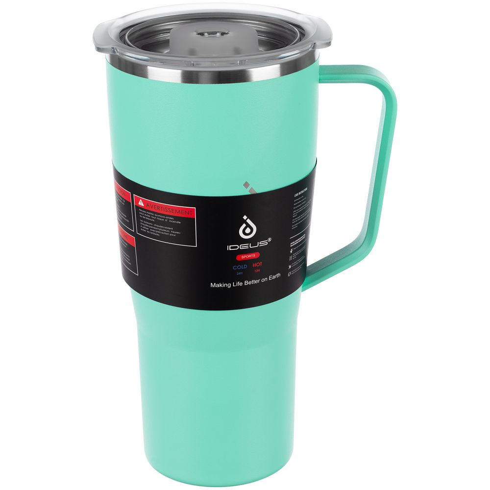 Термостакан Kasumigaoka, бирюзовый — изображение 9