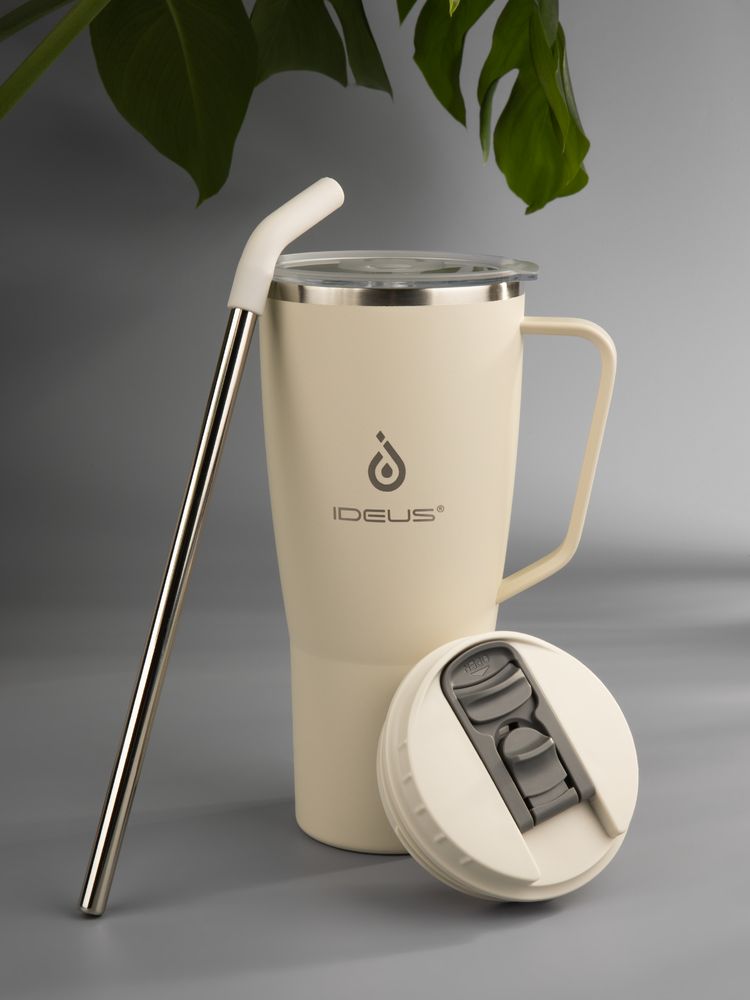 Термостакан Kasumigaoka, белый (молочный) — изображение 11