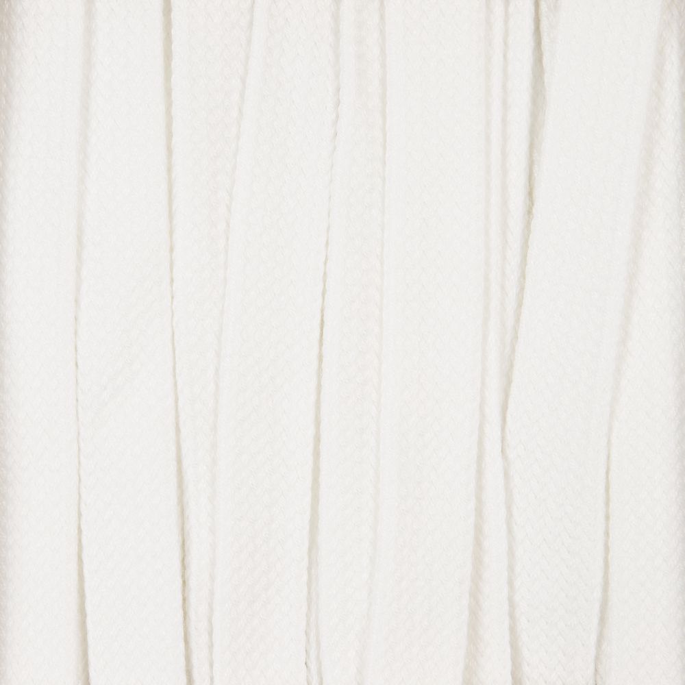 Плоский шнур Cord S, белый, 50 см