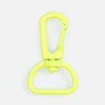 Застежка-карабин Snap Hook, M, желтый неон