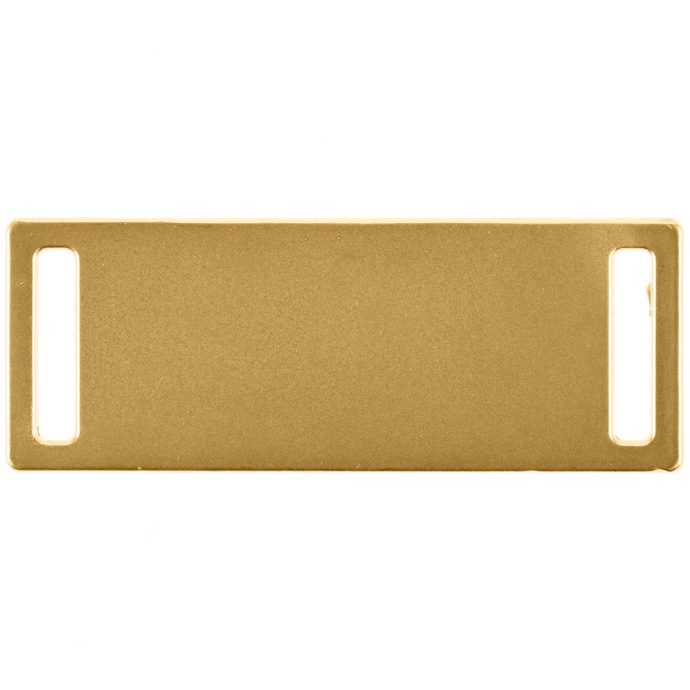 Шильдик металлический Kova, золотистый
