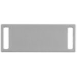 Шильдик металлический Kova, серебристый