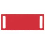 Шильдик металлический Kova, красный