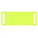 Шильдик металлический Kova, желтый неон