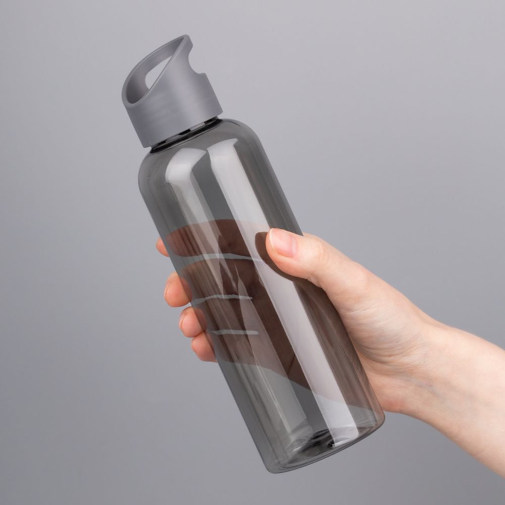 Бутылка для воды Plaske, серая — изображение 7