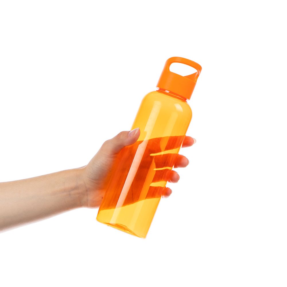 Бутылка для воды Plaske, оранжевая — изображение 4