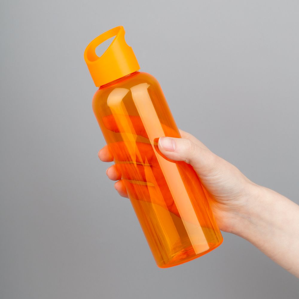 Бутылка для воды Plaske, оранжевая — изображение 7