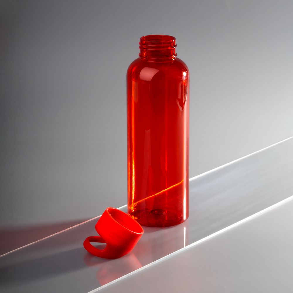 Бутылка для воды Plaske, красная — изображение 6