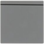 Лейбл из ПВХ Kare, серый