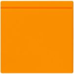 Лейбл из ПВХ Kare, оранжевый неон