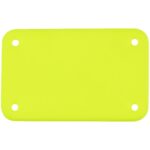 Лейбл из ПВХ Kreta, S, желтый неон