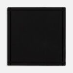 Лейбл из ПВХ Dzeta, L, черный