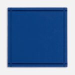 Лейбл из ПВХ Dzeta, L, синий