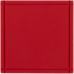 Лейбл из ПВХ Dzeta, L, красный