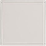 Лейбл из ПВХ Dzeta, L, белый