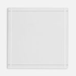 Лейбл из ПВХ Dzeta, L, белый