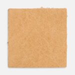 Лейбл кожаный Pasek, L, бежевый