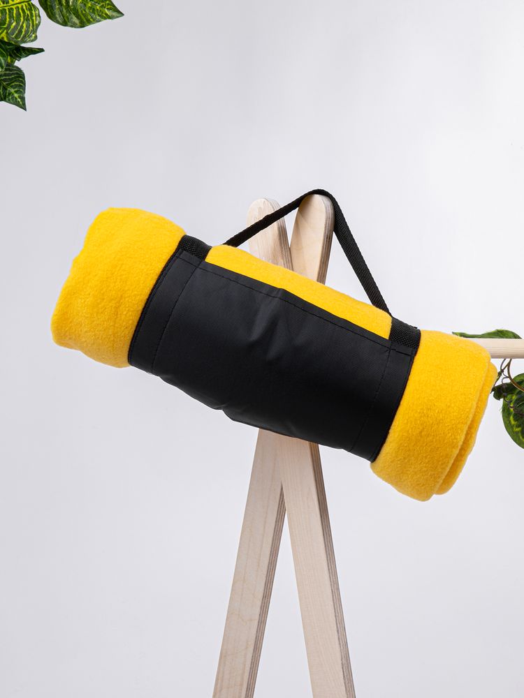 Дорожный плед Voyager 2, желтый — изображение 6