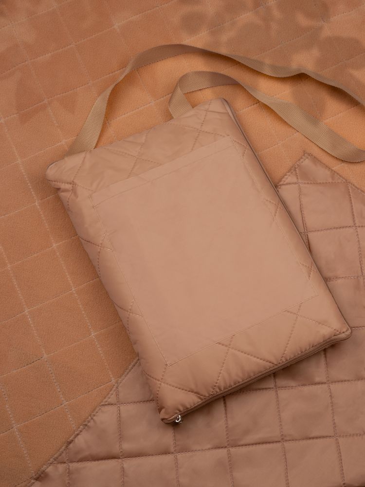 Плед для пикника Soft & Dry 2, бежевый — изображение 7