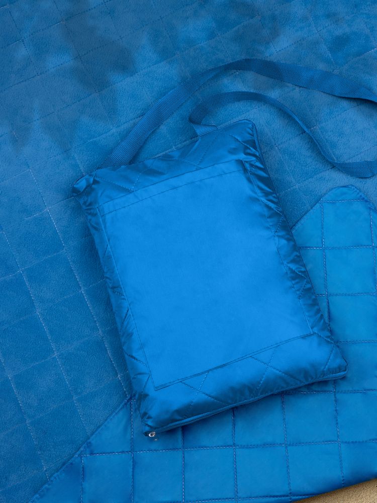 Плед для пикника Soft & Dry 2, ярко-синий — изображение 7