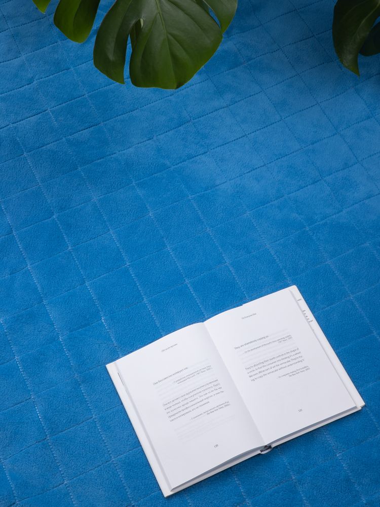 Плед для пикника Soft & Dry 2, ярко-синий — изображение 8