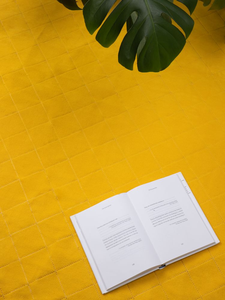 Плед для пикника Soft & Dry 2, желтый — изображение 9