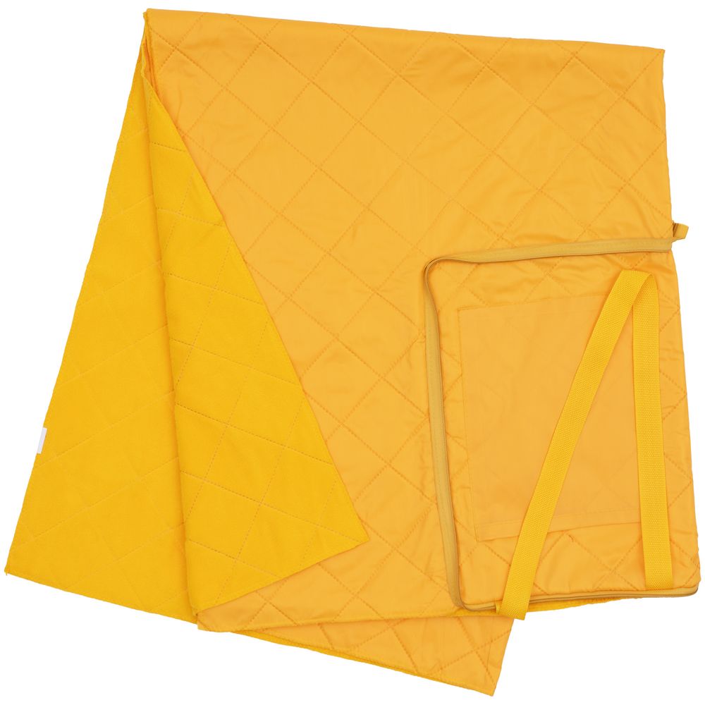 Плед для пикника Soft & Dry 2, желтый — изображение 3