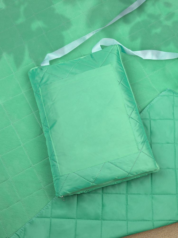 Плед для пикника Soft & Dry 2, светло-зеленый — изображение 7